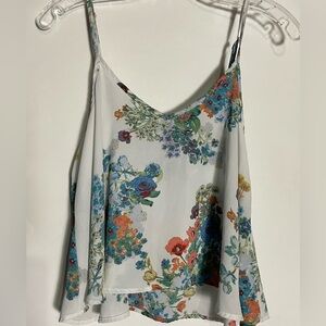 Ambiance Multicolor Floral Camisole Top size S